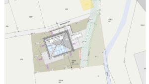 Freiflächenplan Bungalow Mühlenstraße